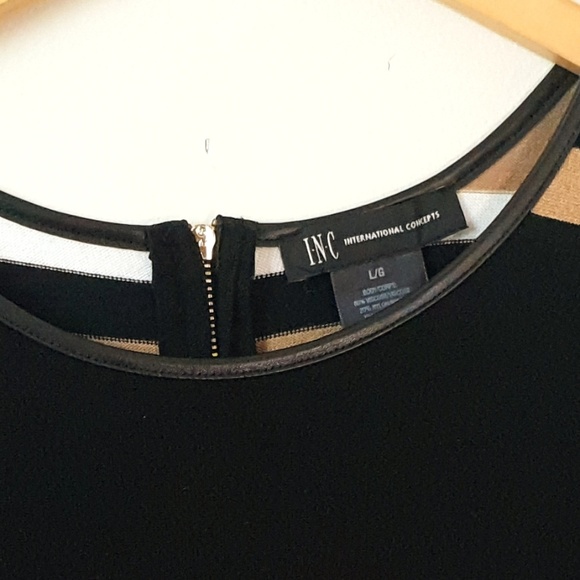 Long sleeve stripped sweater dress - Picture 5 of 8